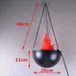 Halloween Simulation Flame Hanging Brazier Lamp