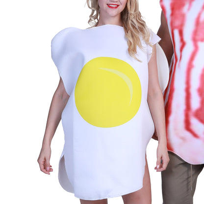 Couples Breakfast Food Set Cosplay Halloween Costume