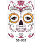 Halloween face sticker