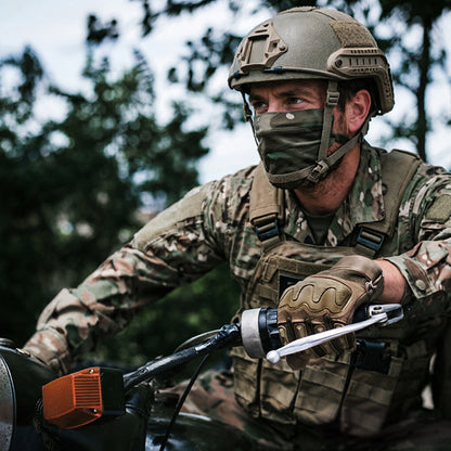 Men’s Tactical Gloves – Full Finger Anti-Slip Combat Gloves for Military, Outdoor & Fitness Use
