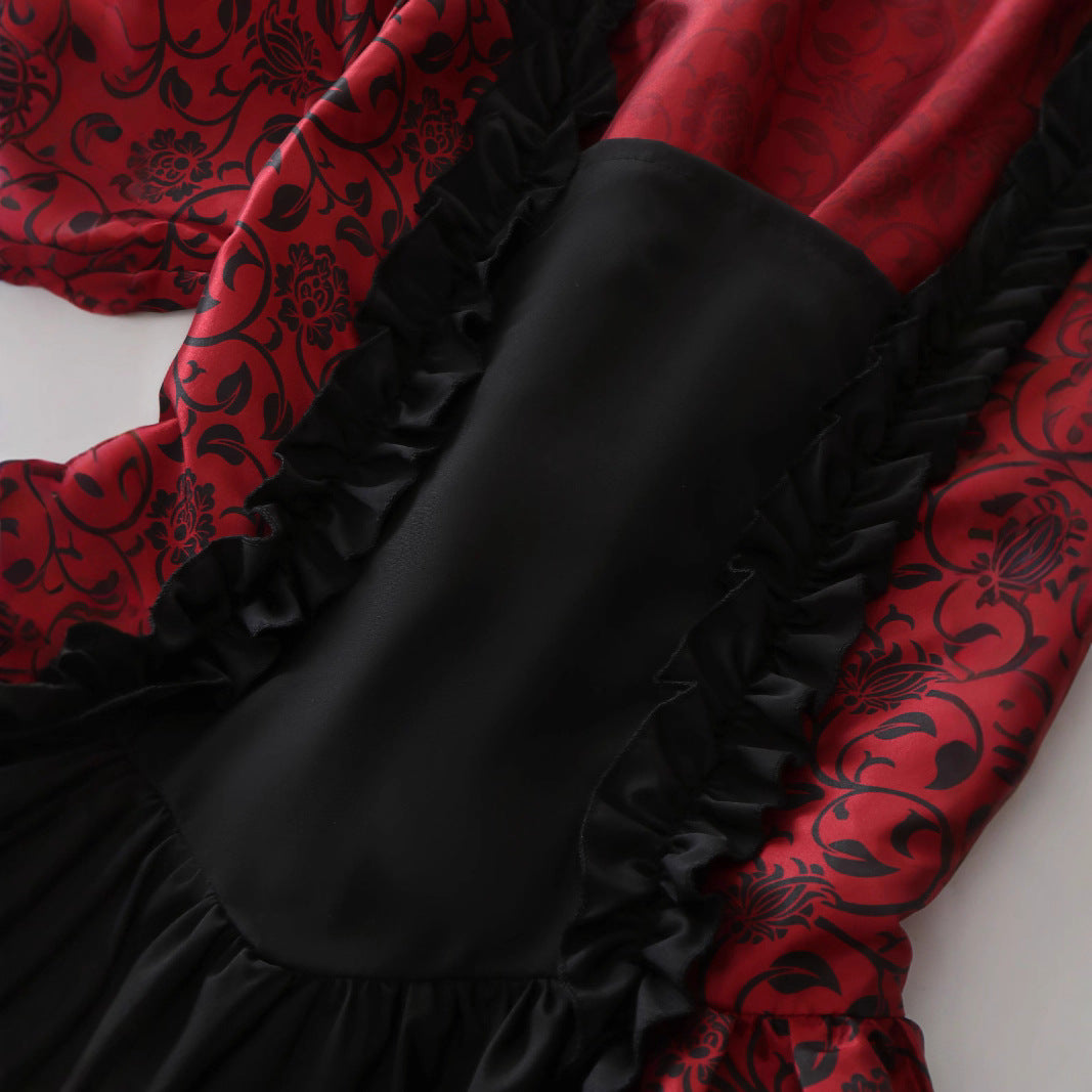 Women's Gothic Victorian Halloween Ball Gown Dress
