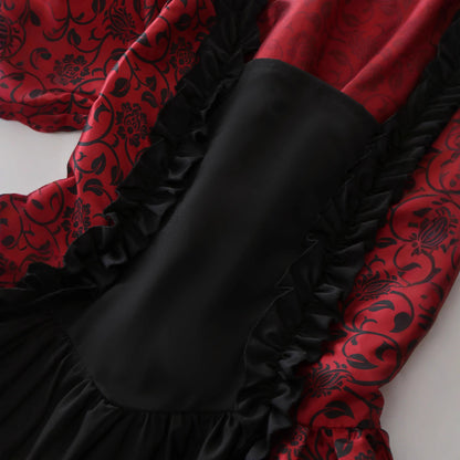 Women's Gothic Victorian Halloween Ball Gown Dress