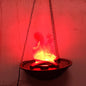 Halloween Simulation Flame Hanging Brazier Lamp