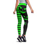 Halloween Pumpkin Print Leggings for Women