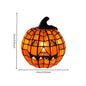 Halloween resin pumpkin lantern