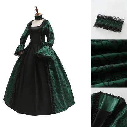 Women's Gothic Victorian Halloween Ball Gown Dress