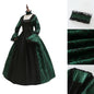 Women's Gothic Victorian Halloween Ball Gown Dress
