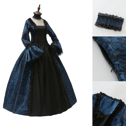 Women's Gothic Victorian Halloween Ball Gown Dress