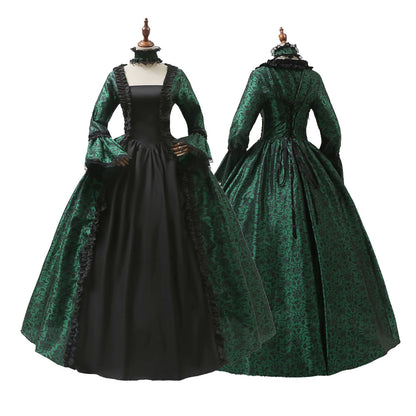 Women's Gothic Victorian Halloween Ball Gown Dress