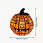 Halloween resin pumpkin lantern