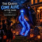 Grim Reaper Animated Garden Light – Halloween Yard Decor