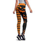 Halloween Pumpkin Print Leggings for Women