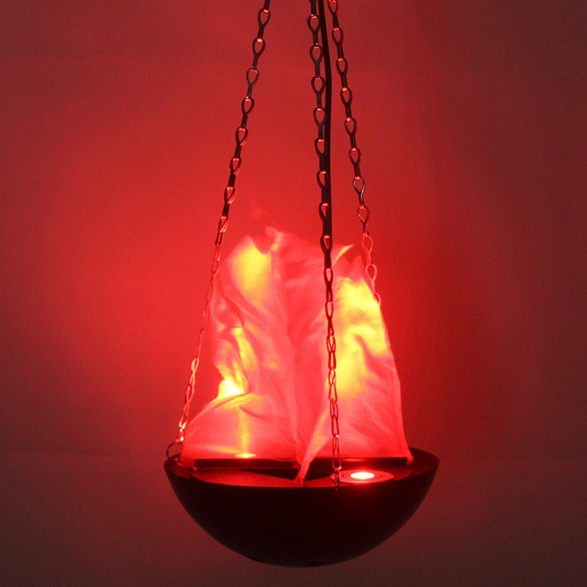 Halloween Simulation Flame Hanging Brazier Lamp